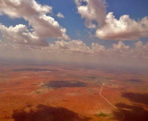 Aerial view of Wajir, in northeastern Kenya. (Wikipedia)